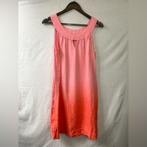 Tommy Bahama 100% Linen Ombré Dress